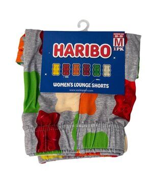 Haribo Gummy Bears Lounge Shorts Womens M New